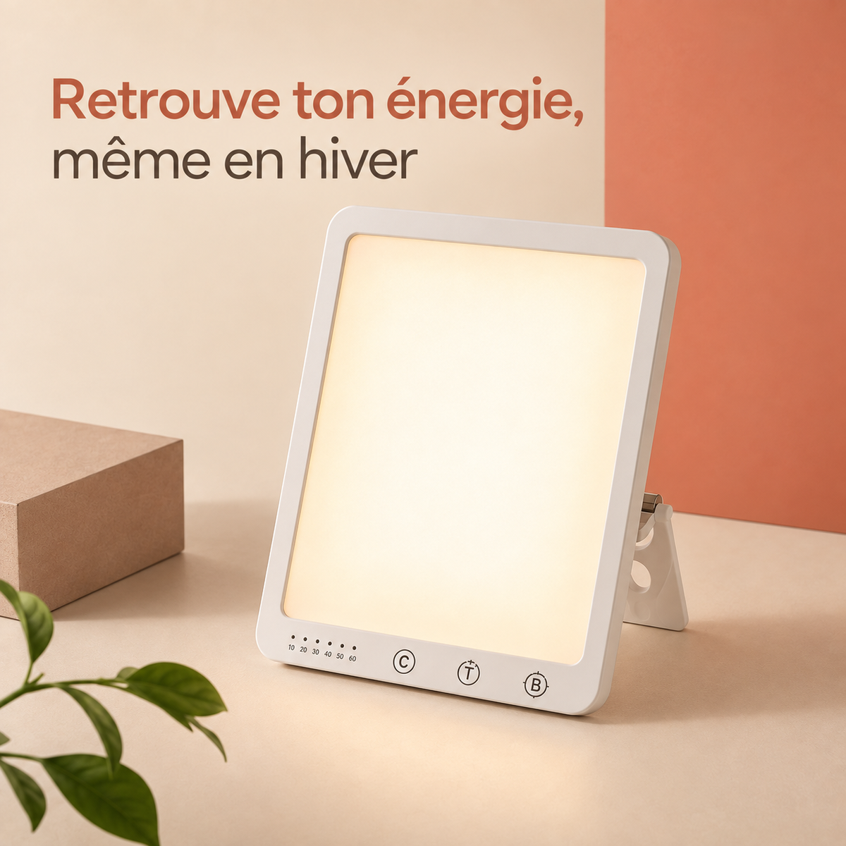 Lampe de luminothérapie Lumaube, retrouve ton énergie même en hiver