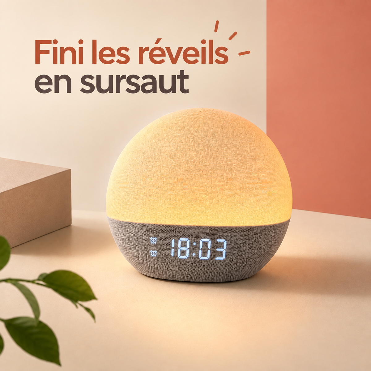 Réveil simulateur d'aube Lumaube, fini les réveils en sursaut